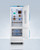 Summit ARFG18PV Performance Series 15.54 Cu. Ft. Triple Paned Glass Window Hinged Solid Refrigerator-Freezer Combination - 115 Volts