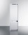 Summit FFBF11NT 10.77 Cu. Ft. White Stainless Steel 2 Solid Doors Built-In Refrigerator-Freezer - 115 Volts