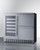 Summit SWCDAR36UC 35.5" W Stainless Steel Built-In Combination Wine Cellar and 2-Drawer Refrigerator - 115 Volts