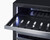 Summit CL244WC2 23.38" W Stainless Steel Built-In or Freestanding Undercounter Dual Zone Wine Cellar - 115 Volts