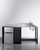 Summit CK72ADARBFNCK 74.5" W Black Stainless Steel Sink and Faucet Right Side All-In-One Kitchenette - 115 Volts