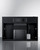 Summit HC30BB 29.88" W Black Horizontal Residential Under Cabinet Range Hood - 115 Volts