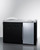 Summit CARTOS54LS 57.88" W Black Portable Outdoor Kitchenette with Stainless Steel Door Refrigerator - 115 Volts