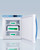 Summit AFZ1PV Performance Series 1.4 Cu. Ft. White Powder Coated Metal 1 Solid Full Hinged Door Vaccine Freezer - 115 Volts