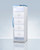 Summit ARG15PVLOCKER Accucold Pharma-Vac Series 23.38" W White Glass Door Upright Medical All-Refrigerator - 115 Volts