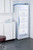 Summit ARG15PVLOCKER Accucold Pharma-Vac Series 23.38" W White Glass Door Upright Medical All-Refrigerator - 115 Volts