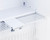 Summit ACR161W 18.75" W Stainless Steel Solid Door Compact Healthcare Refrigerator - 115 Volts