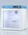 Summit ACR162GNSF456 18.75" W Stainless Steel Glass Compact Healthcare Refrigerator - 115 Volts