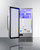 Summit BIM44GCSS 14.5" W Stainless Steel Air-Cooled Freestanding Full Size Cube-Style Icemaker - 115 Volts