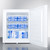 Summit FS30L7 18.5" W White Freestanding One-Section Solid Door Compact Freezer - 115 Volts