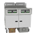 Pitco SSHLV184R-C/FD-NG 19.63" W Stainless Steel Natural Gas Solstice Supreme Reduced Oil Volume Fryer - 100,000 BTU
