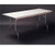 Maywood MF3072 72" W x 30" D x 30" H Rectangle Black Plastic Glides Standard Folding Table