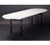 Maywood DFORIG4884RACE 84" W x 48" D x 30" H Oval Metal Glide Caps Original Folding Table