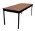 Maywood DLDEL3672 72" W x 36" D x 29" H Rectangle Plastic Glides Deluxe Folding Table