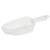 Winco PS-20 20 Oz. Flat Bottom Polycarbonate Utility Scoop
