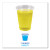 Essendant BWKTRANSCUP7CT 7 Oz. Translucent Plastic Boardwalk Cold Cups - 25 Sleeves of 100 Each