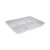 Essendant PCTYTH10500SGBX 17.25" W White 5-Compartment Foam School Trays - 500 per Carton