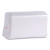 Essendant BWK8321W 2-Ply White Paper Boardwalk 1/8-Fold Dinner Napkins - 20 Packs of 150 Each