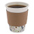 Essendant BWK1020SLEEVE Boardwalk Kraft Paper Cup Sleeves fits 10 Oz. to 20 Oz. Hot Cups - 1200 per Carton