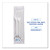 Essendant BWKFKTNSMWPSWH 11.42" W White Plastic Six-Piece Cutlery Kit Mediumweight Fork Knife Napkin Pepper Salt and Spoon - 250 per Carton