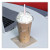 Essendant BWKPETDOME Clear Plastic Boardwalk PET Cold Cup Dome Lids fits 14 Oz. and 24 Oz. - 10 Sleeves of 100 Each