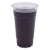 Essendant BWKPET24 24 Oz. Clear Plastic Boardwalk PET Cups - 12 Sleeves of 50 Each