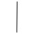 Essendant BWKSTRU525B10 5.25" Black Polypropylene Single-Tube Stir-Straws - 10 Packs of 1000 Each