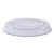 Essendant BWKPRTLID1 Clear Plastic Boardwalk Souffle and Portion Cup Lids fits 1 Oz. - 2500 per Carton