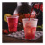 Essendant DCCY9CT 9 Oz. Translucent Dart High-Impact Polystyrene Cold Cups - 25 Sleeves of 100 Each