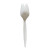 Essendant BWKSPORKWHPPIW 9.06" W White Mediumweight Wrapped Polypropylene Cutlery Spork - 1000 per Carton