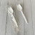 Essendant BWKSPORKWHPPIW 9.06" W White Mediumweight Wrapped Polypropylene Cutlery Spork - 1000 per Carton