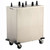 Lakeside 5212 Easy-Glide 12.25" Dia. Round Stainless Steel 2-Tube Mobile Dish Dispenser
