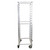 Omcan USA 27054 18 Pans Aluminum Mobile Full Size Pan Rack