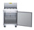 Omcan USA 50045 28" W Stainless Steel 1 Door Refrigerated Pizza Prep Table -110 Volts 0.2 HP
