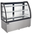 Omcan USA 44504 72" W 3 Shelves Curved Glass Refrigerated Display Case