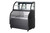 Omcan USA 47106 35.4" W Shelves Dual Service Open Display Case