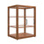 Koolmore KM-BDW-25D 3.5 Cu. Ft. Dark-Wood Straight Glass 3 Shelves Bakery Display Case