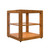 Koolmore KM-BDW-15L 1 Cu. Ft. Light Wood Finish 2 Tempered Glass Shelves Full Service Bakery Display Case