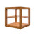 Koolmore KM-BDW-15L 1 Cu. Ft. Light Wood Finish 2 Tempered Glass Shelves Full Service Bakery Display Case