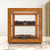 Koolmore KM-BDW-15L 1 Cu. Ft. Light Wood Finish 2 Tempered Glass Shelves Full Service Bakery Display Case