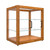 Koolmore KM-BDW-20L 2.5 Cu. Ft. Light Wood Finish 3 Tempered Glass Shelves Full Service Bakery Display Case