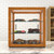 Koolmore KM-BDW-20L 2.5 Cu. Ft. Light Wood Finish 3 Tempered Glass Shelves Full Service Bakery Display Case