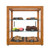 Koolmore KM-BDW-20L 2.5 Cu. Ft. Light Wood Finish 3 Tempered Glass Shelves Full Service Bakery Display Case