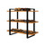Koolmore KM-SDW-3ROP 28" W Ash-Wood Frame with 3-Tier Wide Eucalyptus Shelves Wooden Display Rack