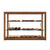 Koolmore KM-BDW-42D 42" W Dark-Wood Finish with 3-Tier Tempered-Glass Shelves Bakery Display Case