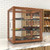 Koolmore KM-BDW-20D 2.5 Cu. Ft. Dark Wood Finish 3 Tempered Glass Shelves Full Service Bakery Display Case
