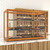 Koolmore KM-BDW-42L 42" W Light-Wood Finish with 3-Tier Tempered-Glass Shelves Bakery Display Case
