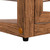 Koolmore KM-BDW-21SLD 3.5 Cu. Ft. Dark-Wood Finish 3 Tempered Glass Shelves Slanted Bakery Display Case
