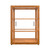 Koolmore KM-BDW-25L 21" W Light-Wood Finish with 3-Tier Tempered-Glass Shelves Bakery Display Case