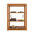 Koolmore KM-BDW-25L 21" W Light-Wood Finish with 3-Tier Tempered-Glass Shelves Bakery Display Case